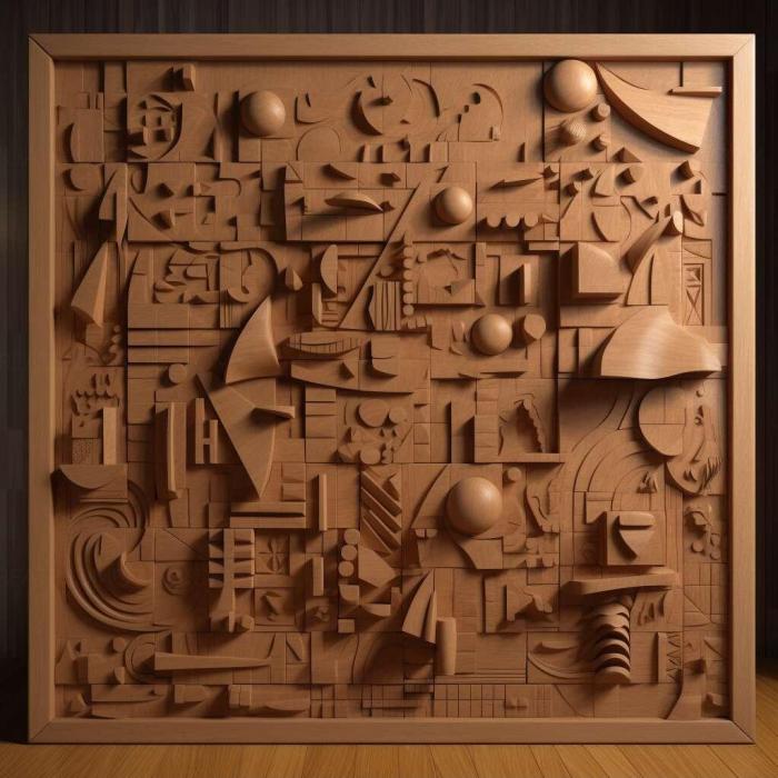 نموذج ثلاثي الأبعاد لآلة CNC 3D Art 